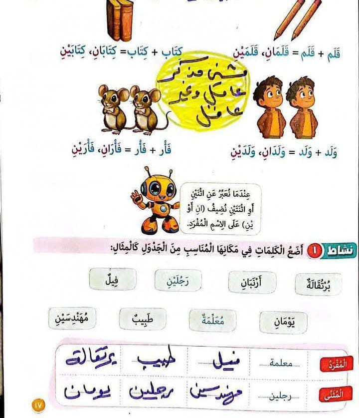 حل كتاب العربي تانيه ابتدائي6.png